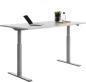 Preview: TOPSTAR Tischplatte 160X80cm O16080G grau, für E-Table