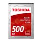 Preview: TOSHIBA Mobile Hard Drive L200 500GB HDWJ105UZSVA internal, SATA 2.5 inch BULK