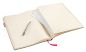 Preview: TRANSOTYPE senseBook RED RUBBER A4 75020402 kariert, L, 135 Seiten beige