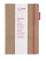 Preview: TRANSOTYPE senseBook RED RUBBER A5 75020501 liniert, M, 135 Seiten beige