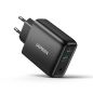 Preview: UGREEN USB Wall Charger 36W 2-Port 10217 PD 1xUSB-C,1xUSB-A,Black