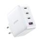 Preview: UGREEN USB Wallcharger Nexode 100W 15337 4-Port,PD,GaN, White