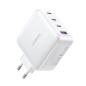 Preview: UGREEN USB Wallcharger Nexode 100W 15337 4-Port,PD,GaN, White