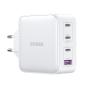 Preview: UGREEN USB Wallcharger Nexode 100W 15337 4-Port,PD,GaN, White