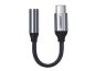 Preview: UGREEN USB-C to 3.5mm headphone 30632 jack adapter 10cm, Grey