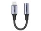 Preview: UGREEN Lightning to 3.5mm headphone 30756 jack adapter 10cm, Grey