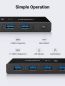 Preview: UGREEN 2x4 Sharing Switch Box 30768 USB 3.0 for 2 PCs,Black