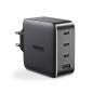 Preview: UGREEN USB Wall Charger 100W 4-Port 40747 PD GaN 3xUSB-C,1xUSB-A,Grey