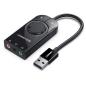 Preview: UGREEN External USB Sound Adapter 40964 15cm, Black