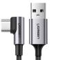 Preview: UGREEN USB-A to USB-C Cable 2m 50942 Right Angle, Space Gray