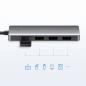 Preview: UGREEN USB 3.0 Hub 4-Port 50985 with USB-C Power Supply