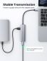 Preview: UGREEN USB-C Hub 4in1, Silver 70336 4xUSB-A