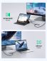 Preview: UGREEN USB-C Hub 6in1, Silver 70411 HDMI,2xUSB-A,SD TF,USB-C PD