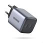 Preview: UGREEN USB-C Wallcharger Nexode 90573 Dual,45W,PD GaN, Black