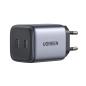 Preview: UGREEN USB-C Wallcharger Nexode 90573 Dual,45W,PD GaN, Black