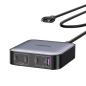 Preview: UGREEN USB Desktopcharger Nexode 90928 100W,1xUSB-A+3xUSB-C,Black