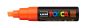 Preview: UNI-BALL Posca Marker 8mm PC8K F.ORANG fluo orange, Keilspitze