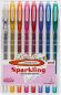 Preview: UNI-BALL Signo Sparkling 1mm UM-120SP.8C 8 Farben Etui