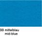 Preview: URSUS Plakatkarton 68x96cm 1001533 380g, mittelblau