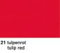 Preview: URSUS Tonzeichenpapier 50x70cm 2232221 130g, tulpenrot