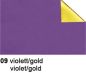 Preview: URSUS Bastelfolie Alu 50x80cm 4442109 90g, violett/gold