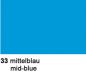 Preview: URSUS Seidenpapier 50x70cm 4642233 mittelblau 6 Bogen