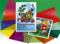 Preview: URSUS Transparentpapier 23x33cm 8230099 42g, 10 Farben ass. 10 Blatt