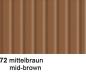 Preview: URSUS Wellkarton 50x70cm 9202272 260g, mittelbraun