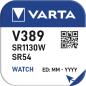 Preview: Varta knopfzelle v389 389101111 sr1130w, sr54 - Varta-389101111-4008496245673-03.jpg