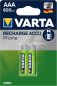 Preview: VARTA Batterie Akku Phone 58398101402 T398, AAA/HR03, 2 Stück