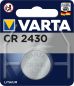 Preview: VARTA Knopfzelle 6430101401 CR2430, 1 Stück