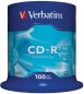 Preview: VERBATIM CD-R Spindle 80MIN/700MB 43411 52x extra Protection 100 Pcs