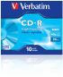 Preview: VERBATIM CD-R Jewel 90MIN/800MB 43428 48x 10 Pcs