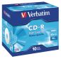 Preview: VERBATIM CD-R Jewel 90MIN/800MB 43428 48x 10 Pcs