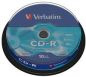 Preview: VERBATIM CD-R Spindle 80MIN/700MB 43437 52x 10 Pcs