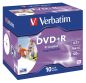 Preview: VERBATIM DVD+R Jewel 4.7 GB 43508 16x print IW 10 Pcs