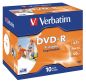 Preview: VERBATIM DVD-R Jewel 4.7GB 43521 1-16x fullprint 10 Pcs