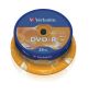 Preview: VERBATIM DVD-R Spindle 4.7GB 43522 1-16x 25 Pcs