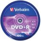 Preview: VERBATIM DVD+R Spindle 4.7GB 43551 1-16x 100 Pcs