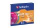 Preview: VERBATIM DVD-R Slim 4.7GB 43557 1-16x color 5 Pcs