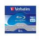 Preview: VERBATIM BD-R Jewel white/blue 50GB 43748 6x DL Scratchguard+ 5 Pcs