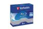 Preview: VERBATIM BD-R Jewel white/blue 50GB 43748 6x DL Scratchguard+ 5 Pcs