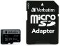 Preview: VERBATIM Micro SDHC Pro U3 32GB 47041 Read 90MB/sec. Write 45MB/sec