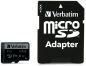 Preview: VERBATIM Micro SDXC Pro U3 64GB 47042 Read 90MB/sec. Write 45MB/sec