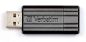 Preview: VERBATIM USB-Drive Pin Stripe 8GB 49062 black