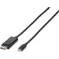 Preview: VIVANCO USB-C DisplayPort 45527 Kabel, 1.5m