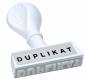 Preview: WEDO Textstempel 193 14 Duplikat