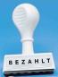 Preview: WEDO Textstempel 193 9 Bezahlt