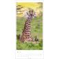 Preview: WEINGARTEN Bildkalender 2025 2959000+25 Giraffen 33x68cm