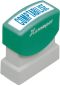 Preview: XSTAMPER Stempel Comptabilisé F129-B blau F